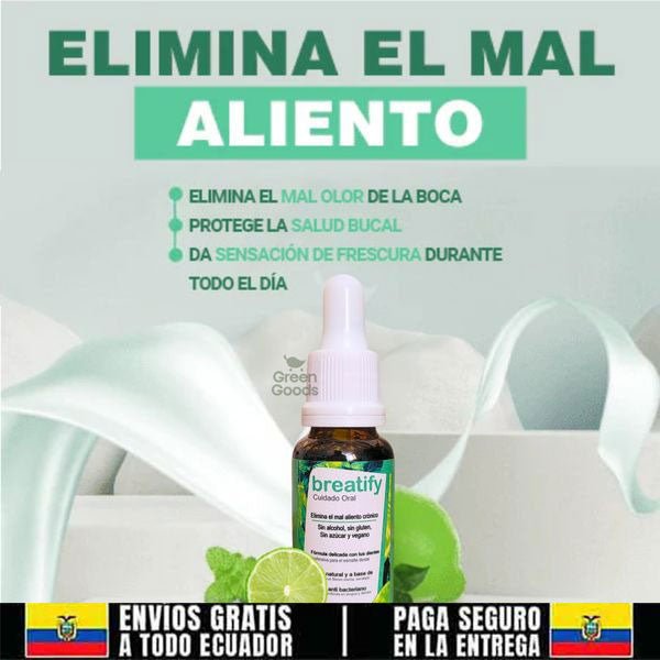BREATIFY ™ - COMBATE EL MAL ALIENTO CON ENVIO GRATIS - Ecutienda.store