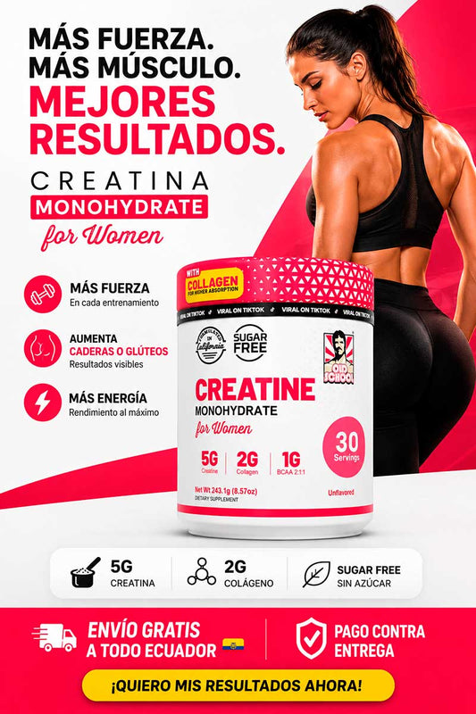 Creatina Monohydrate for Women® OLD SCHOOL