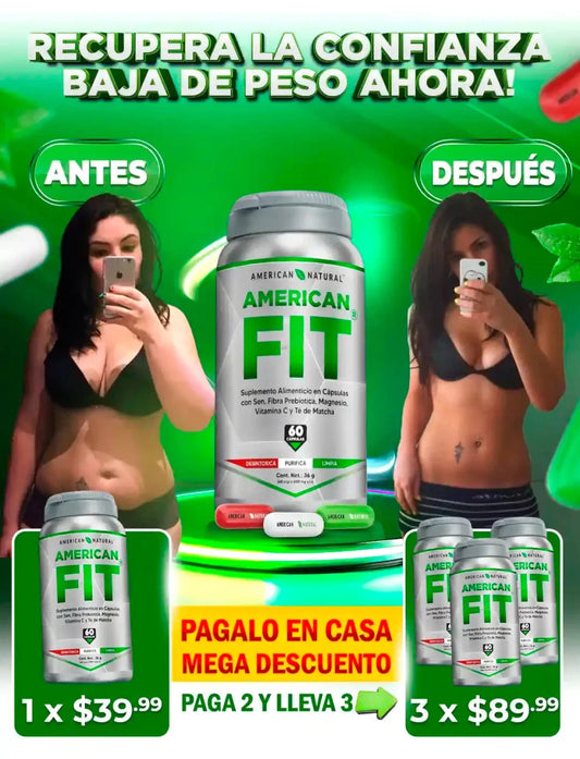 AmericanFit 100% Original - Ecutienda.store