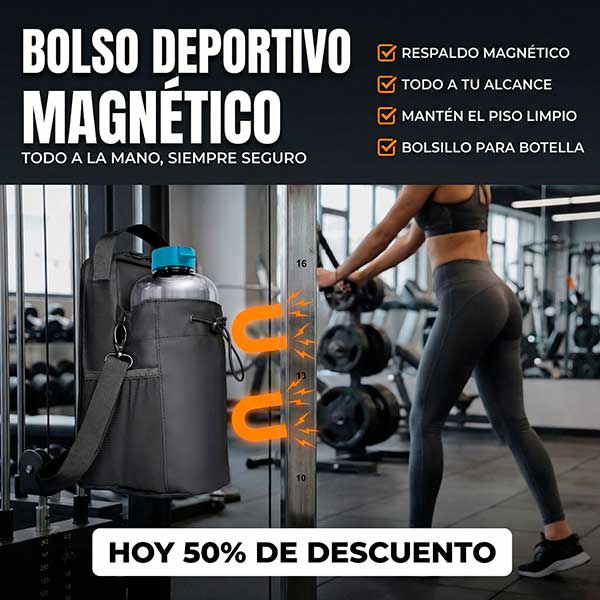 Bolso deportivo magnetico - Ecutienda.store