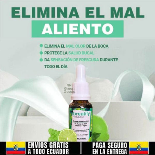 BREATIFY ™ - COMBATE EL MAL ALIENTO CON ENVIO GRATIS - Ecutienda.store