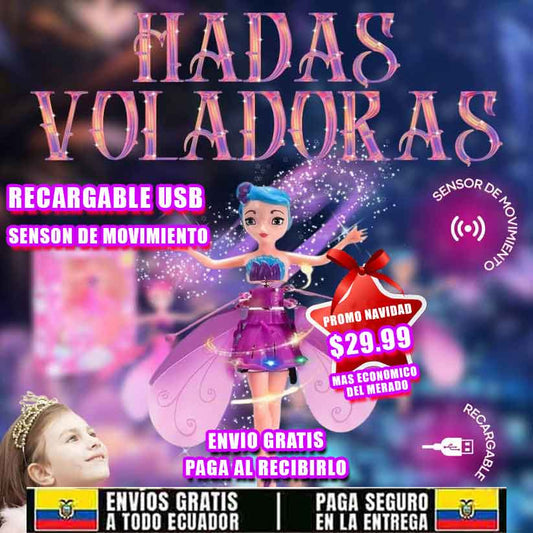HADA VOLADORA RECARGABLE+ENVIO GRATIS - Ecutienda.store