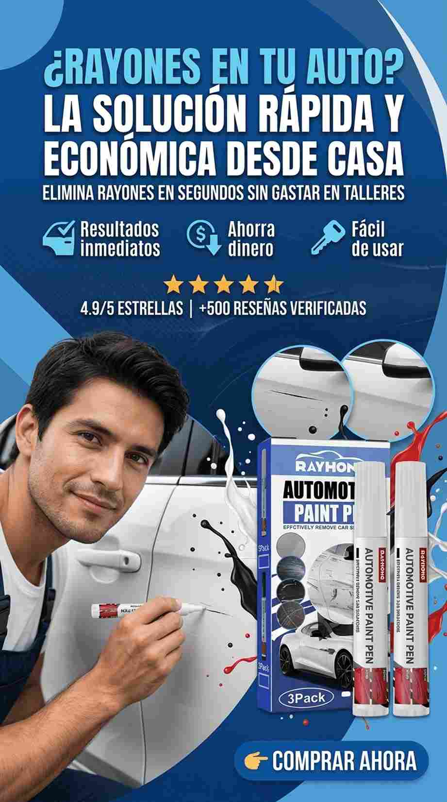 Marcador para Rayones en Auto