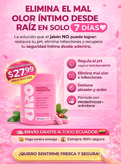 URO PROBIOTICO VAGINAL (adios malos olores)