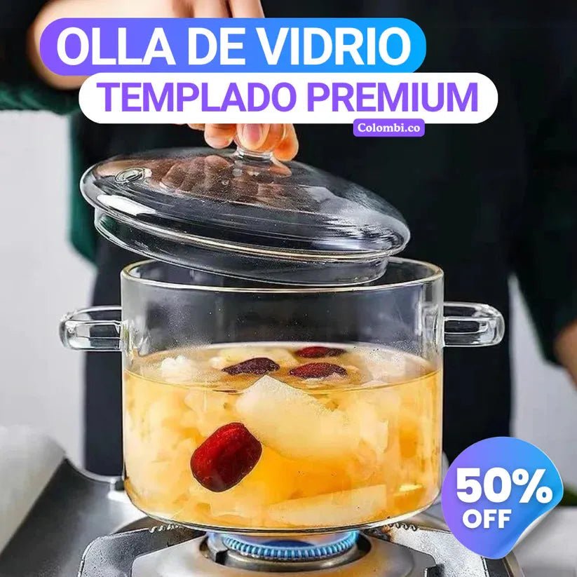 Olla De Vidrio Transparente - Ecutienda.store