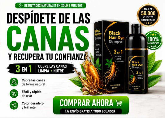 SHAMPOO 3 IN 1 CUBRE CANAS 100% ORIGINAL